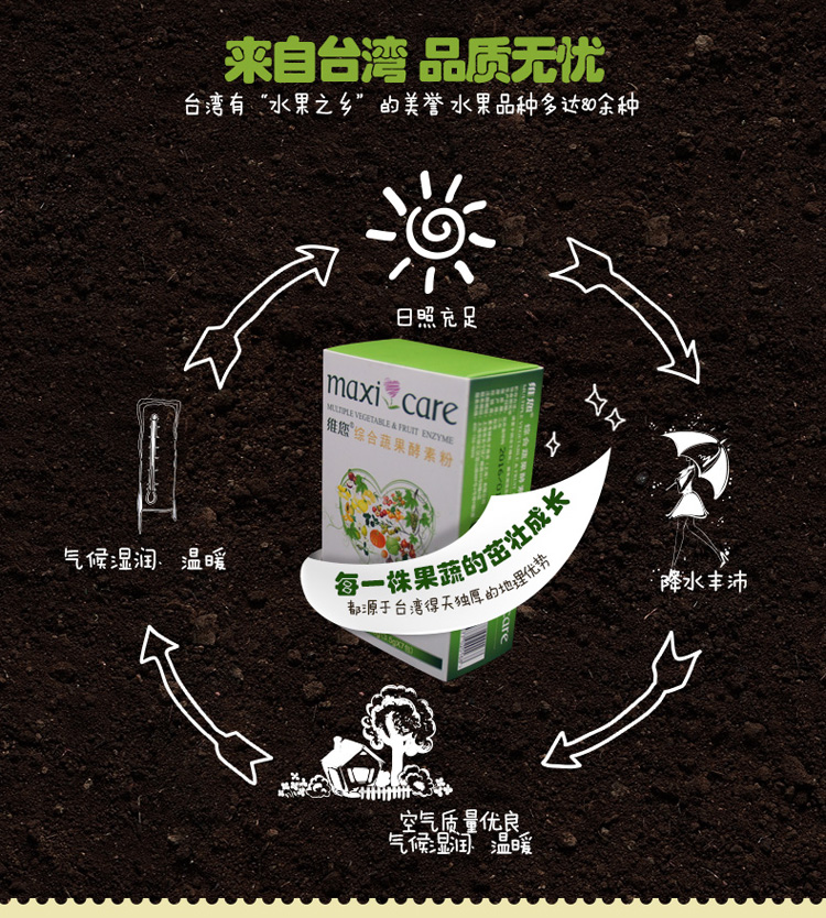 维您综合蔬果酵素粉(固体饮料)