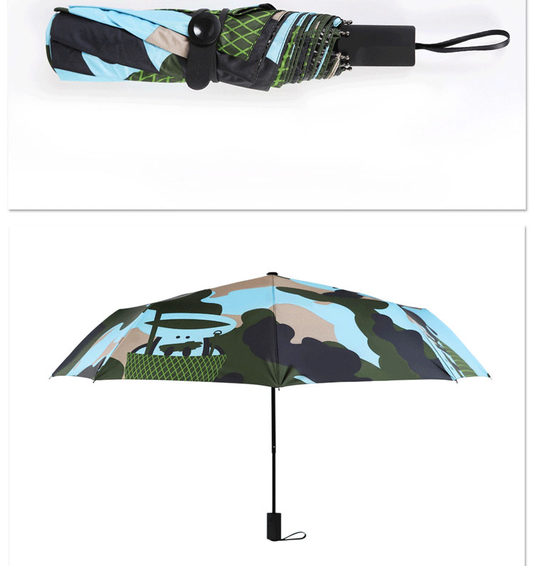 Paul Frank雨伞(迷彩色)
