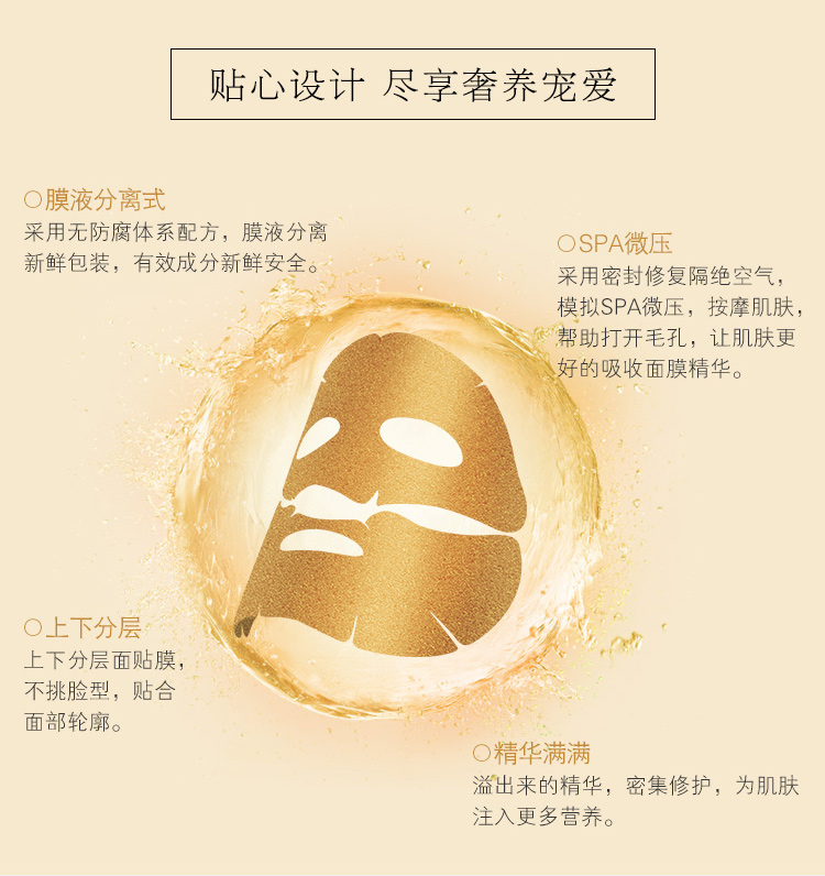 鎏金焕采活肤面膜