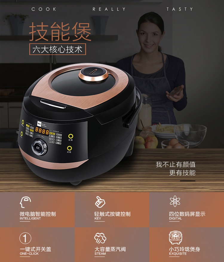 Miji 米技微电脑电饭煲 ECG-104L