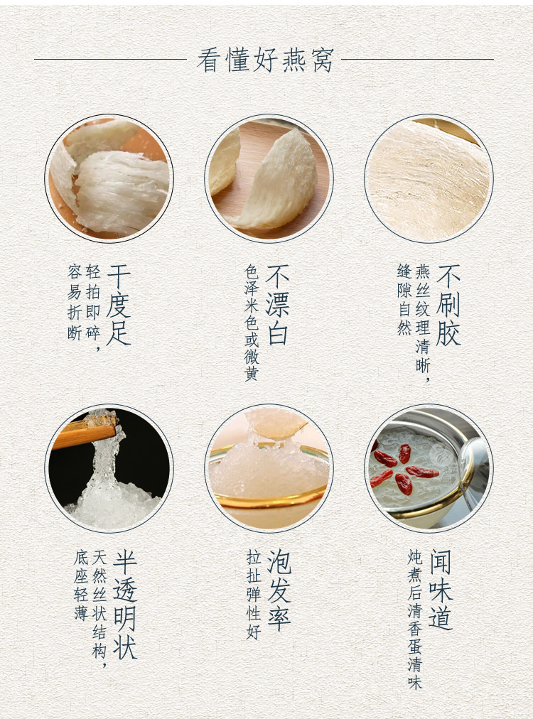 吴麓山堂特级燕盏19A 50g