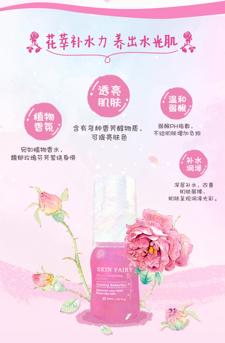 秘密花园®玫瑰鲜活水